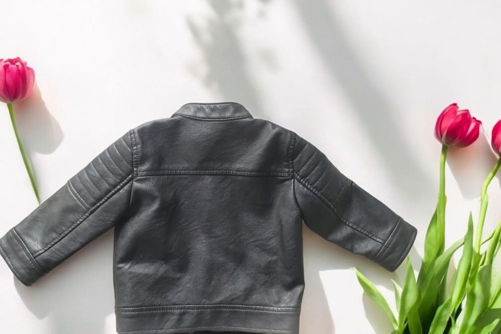 Ramoneska, kurtka z eko skóry rozmiar74