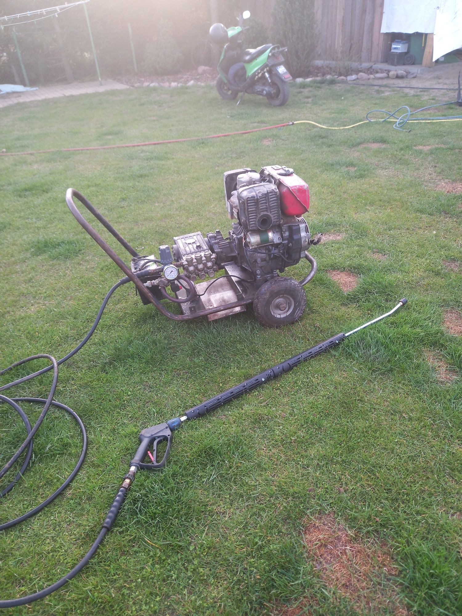Myjka dibo 200 bar silnik Honda diesel