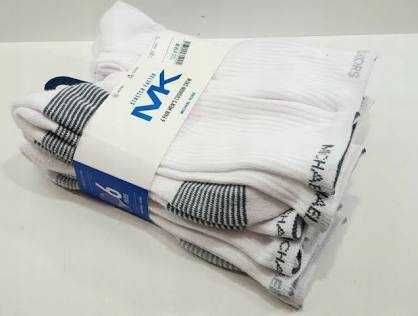 Skarpetki MICHAEL KORS czarne wyższe wysokie 40-46 4 pak