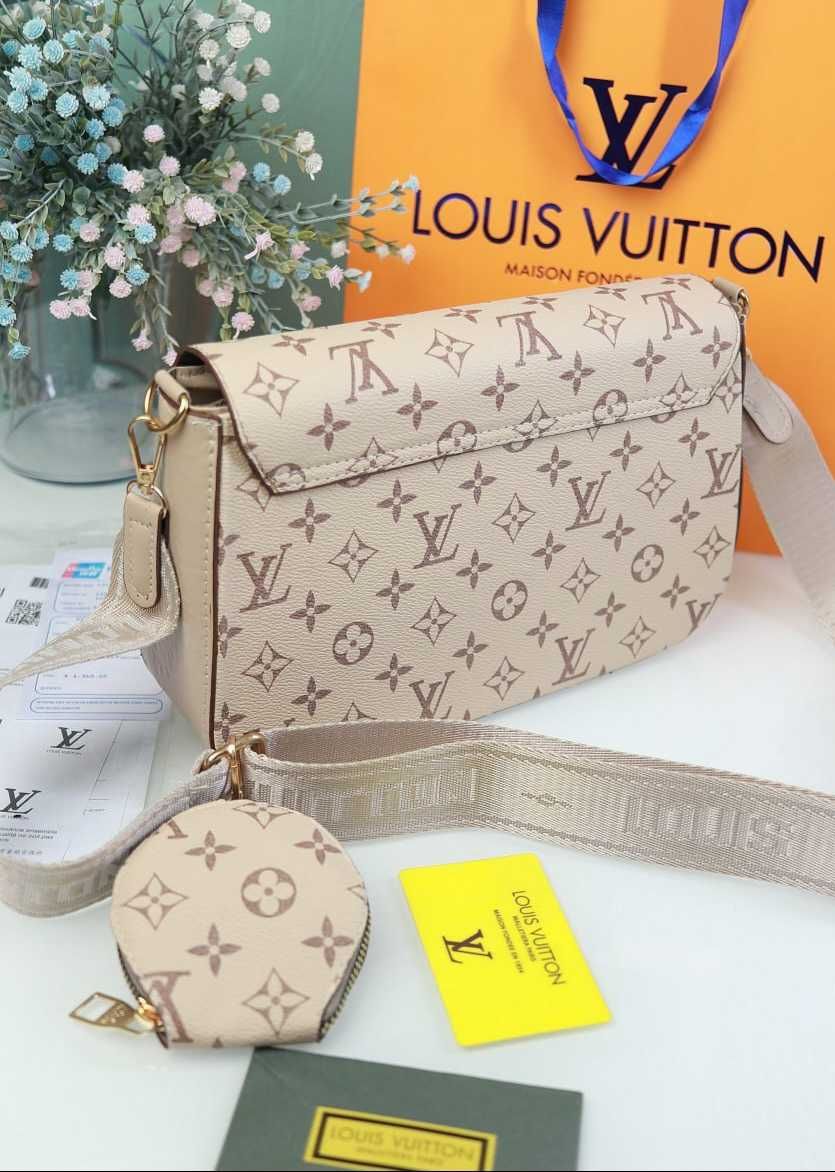 НОВИНКА - Сумка кросс боді Louis Vuitton 2 в 1  в 4 кольорах