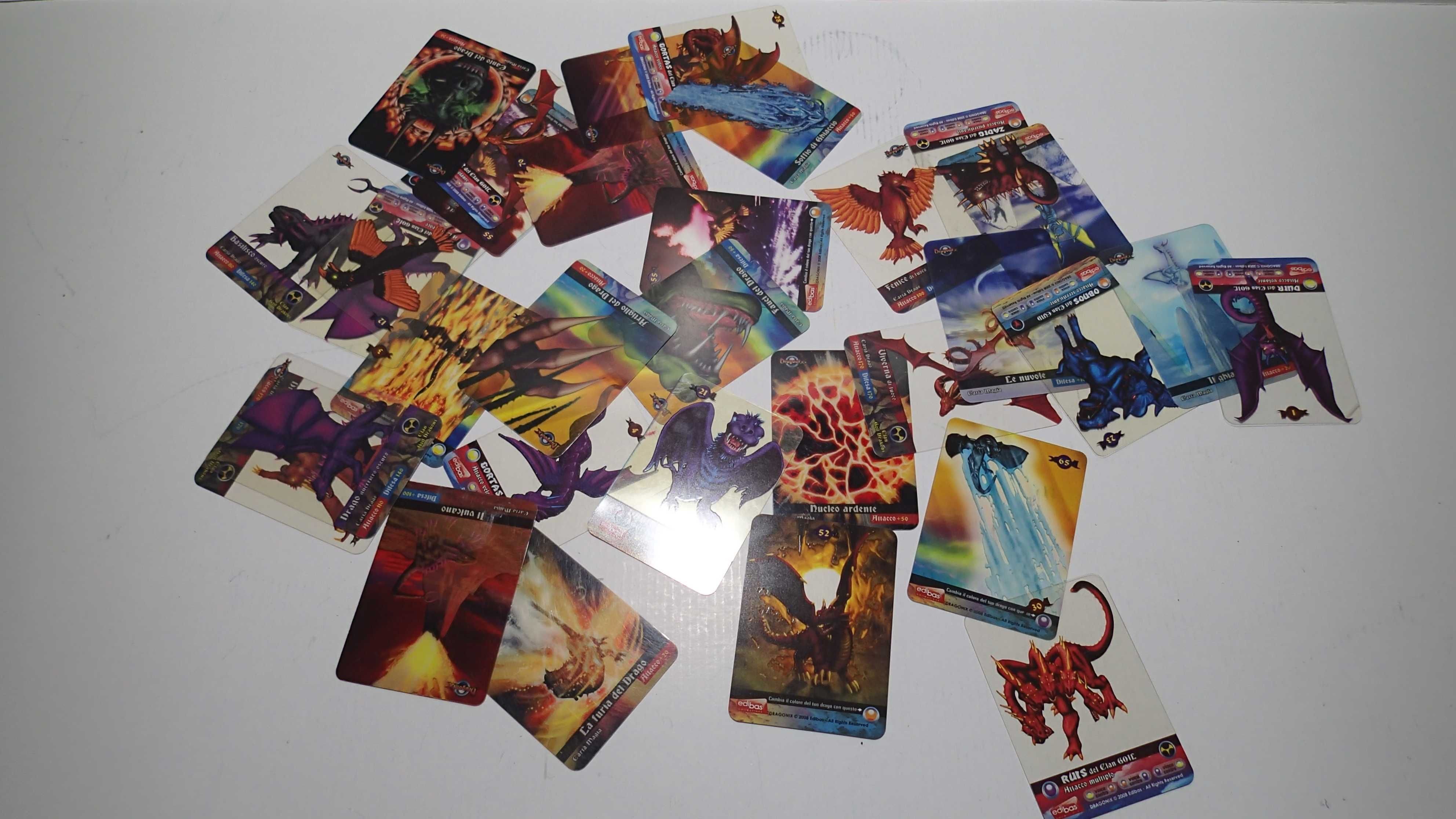 Cartas Dragonix da EDIBAS