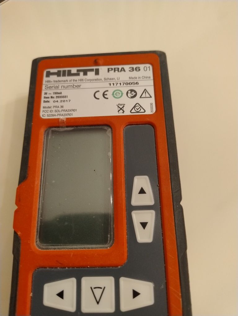 Detektor czujnik pilot Hilti PRA 36