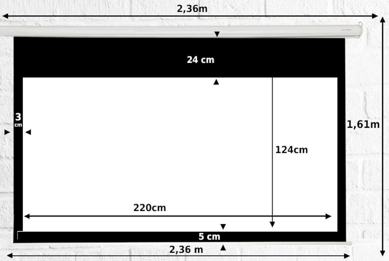 Optoma HD29HLV + Ekran 100''