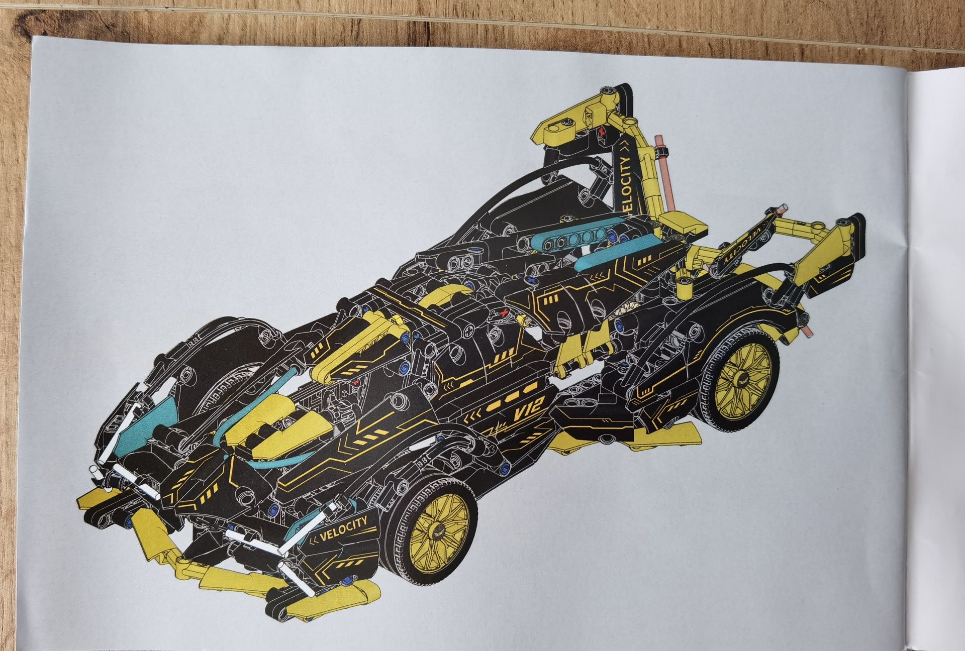 Nowe klocki konstrukcyjne/technic samochód komp. z LEGO