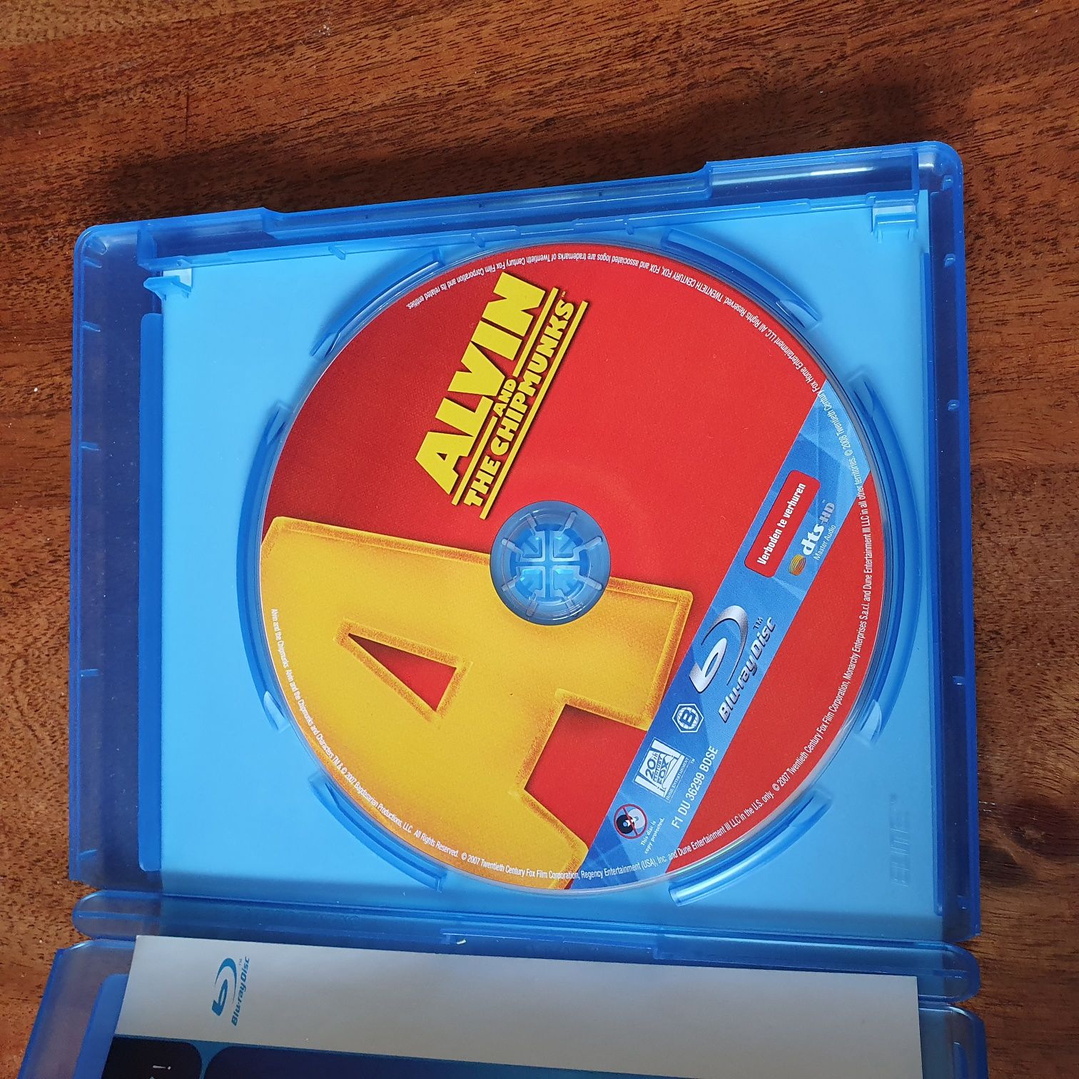 Bluray, Alvin i Wiewiorki, Alvin and the Chipmunks