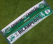 2 cachecol Sporting campeāo e Bi Campeāo em Lā