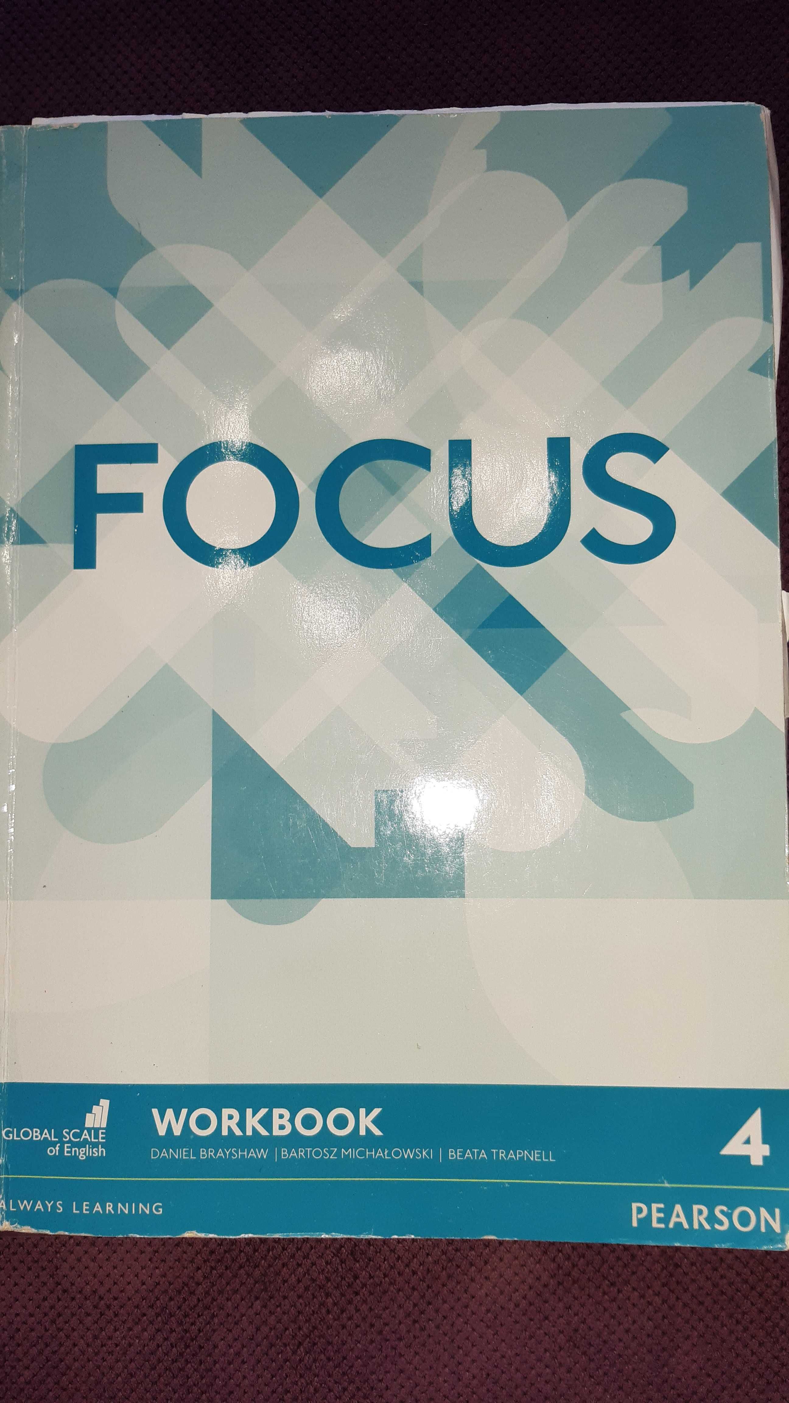Focus 4 SB+WB+Focus on exams Pearson англійська підручник english