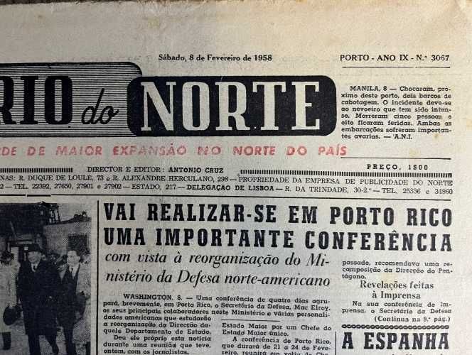 Jornais antigos diversos - a saldar 1,5€ unidade