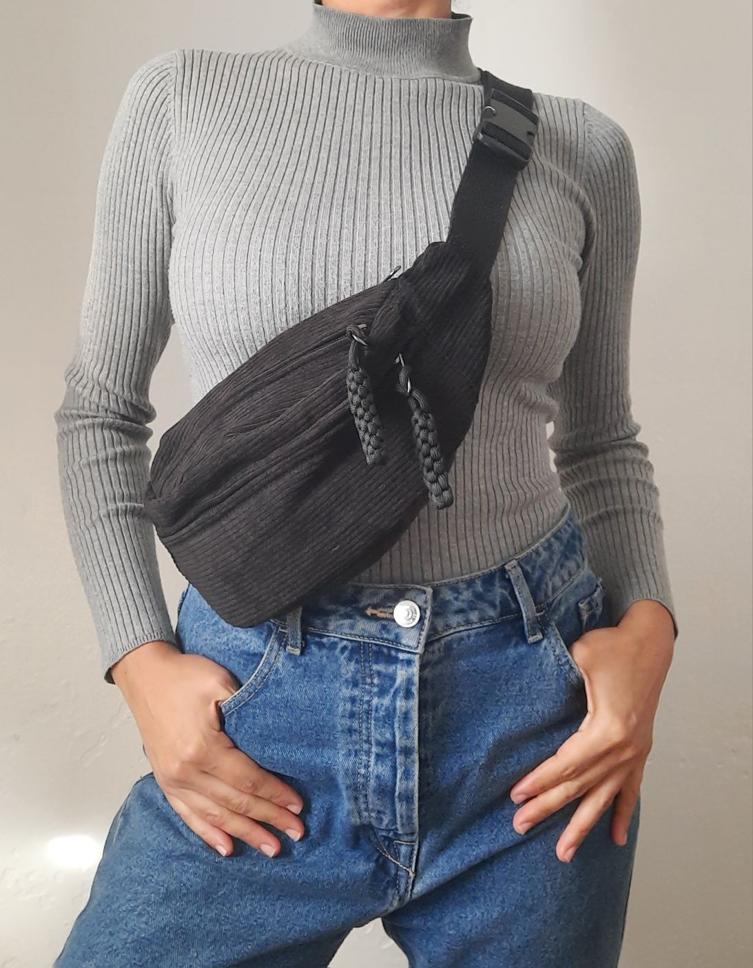 Bolsa de Cintura Preta