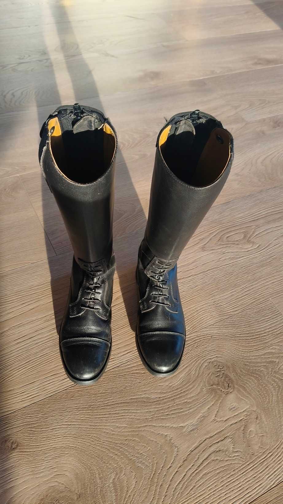 Oficerki jeździeckie STEEDS wysokie rozmiar.33