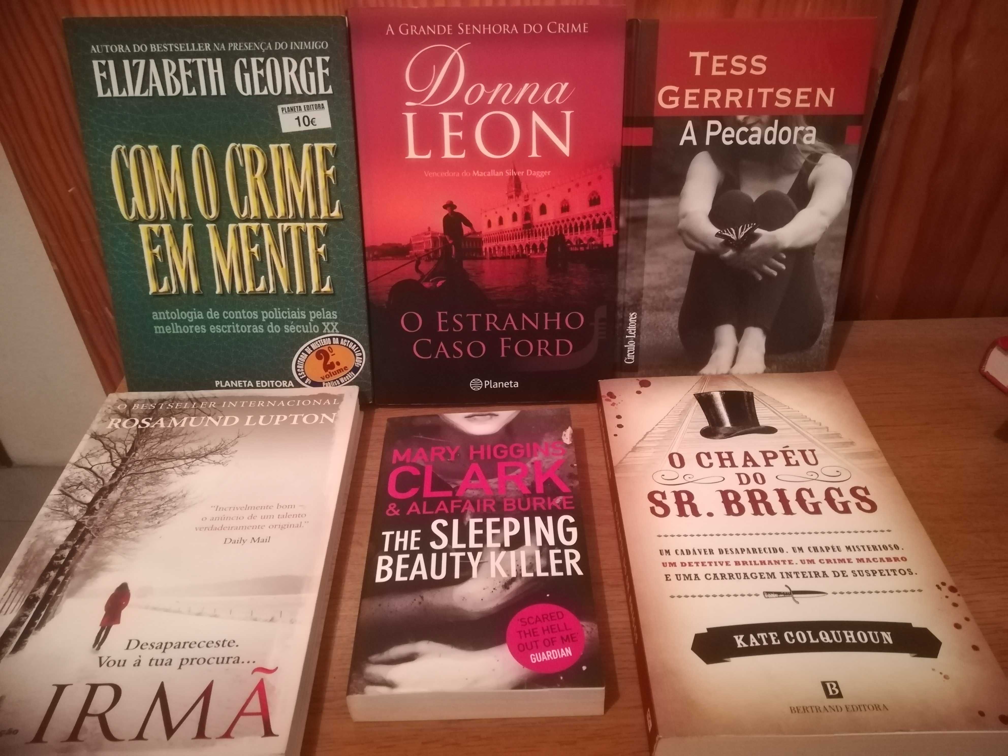 Ruth Rendell,Rex Stout,Agatha Christie,Patricia Highsmith entre outros