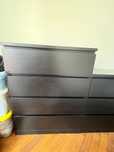 Malm cómoda 4 gavetas e malm cómoda 6 gavetas
