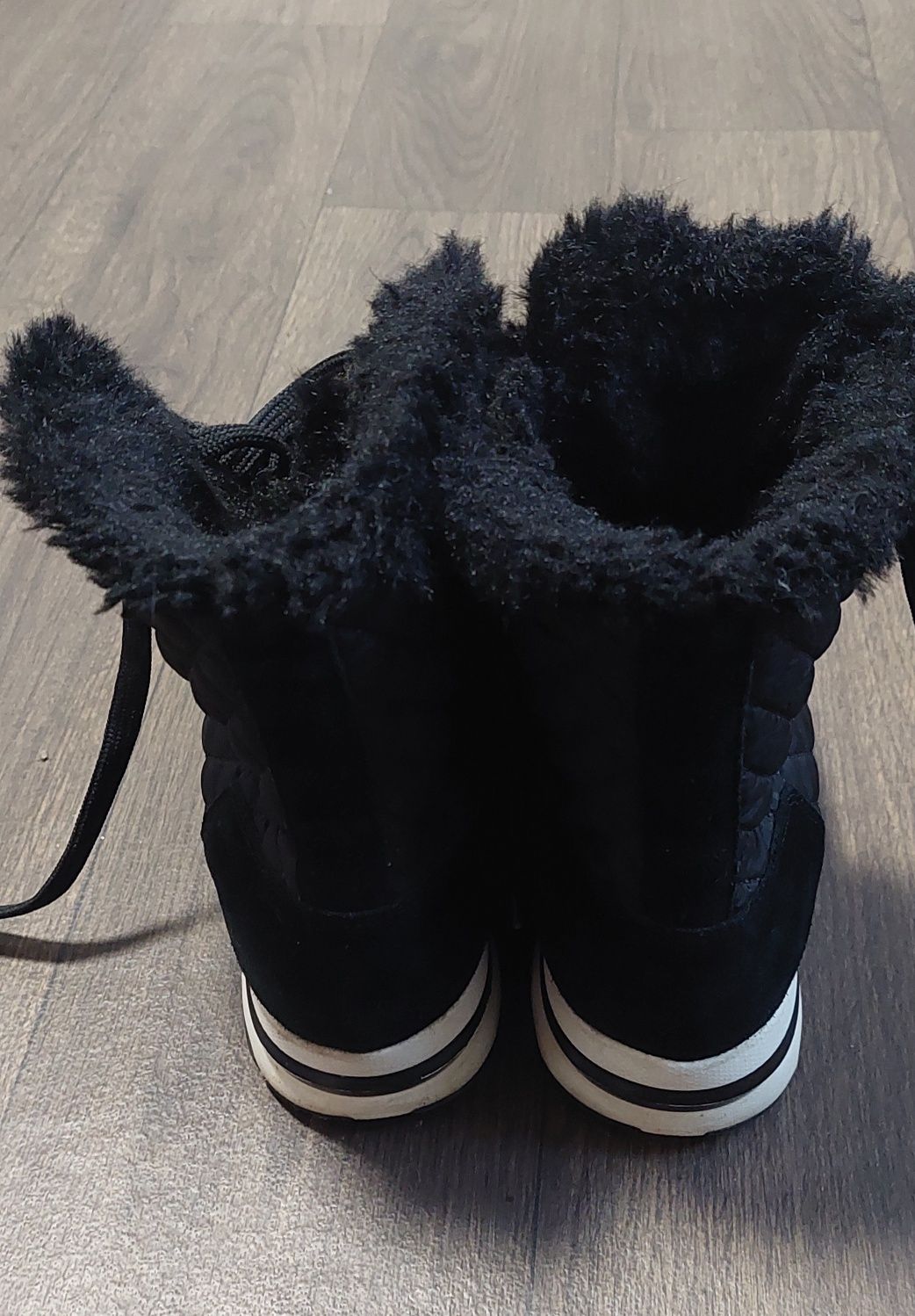 брендовые зимние кроссовки, полуботинки voile blanche  39 размер в отл