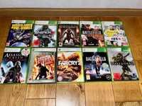 Zestaw 10 gier na Xbox360 : Conan Hardline Creed Sniper 2 Borderlands