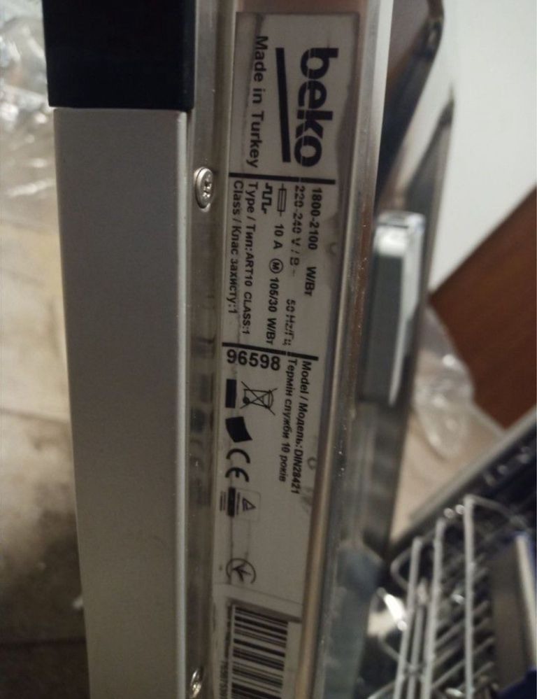 Zmywarka BEKO DIN 28421