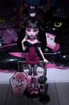 лялька монстер хай дракулаура базова, draculaura basic wave 1 mh doll