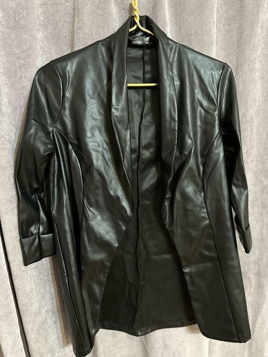 Жакет Prettyl little thing подовжений  Екошкіра