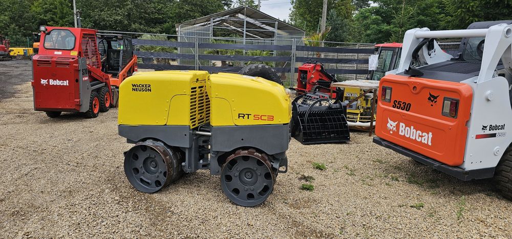 Walec okołkowany Wacker Neuson RT SC3 Walec bomag ammann