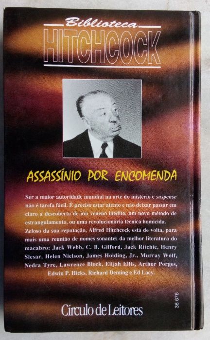 Livro da Biblioteca Hitchcock - Assassínio por encomenda