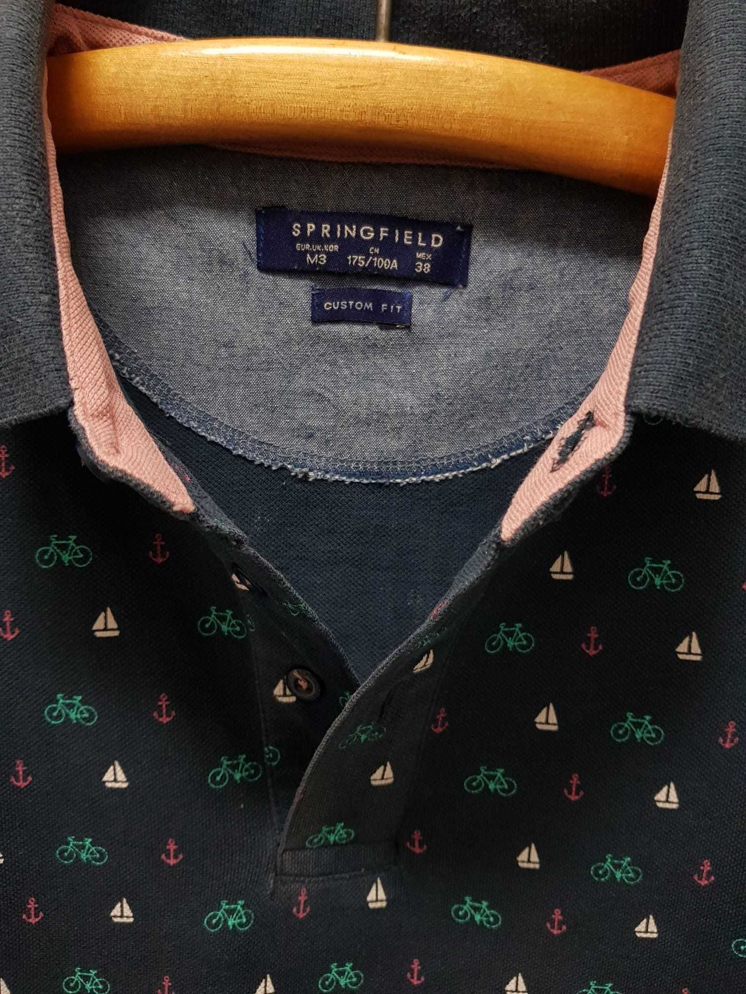 Pólos manga curta homem estilo Fred Perry Lacoste
