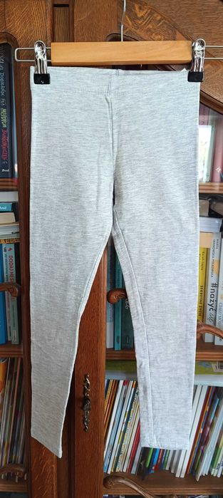 lekko ocieplane leginsy H&M, r. 116