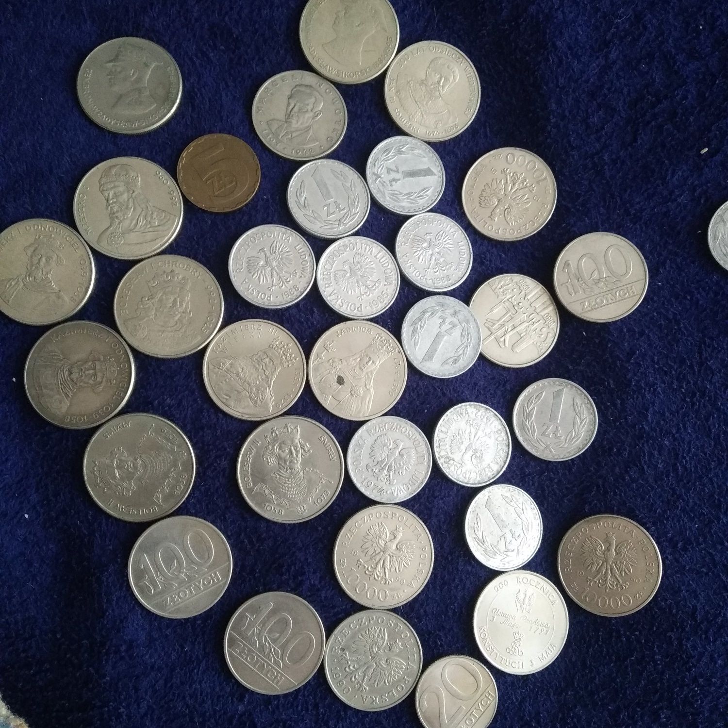Монети польські,стан відмінний,ціна договірна