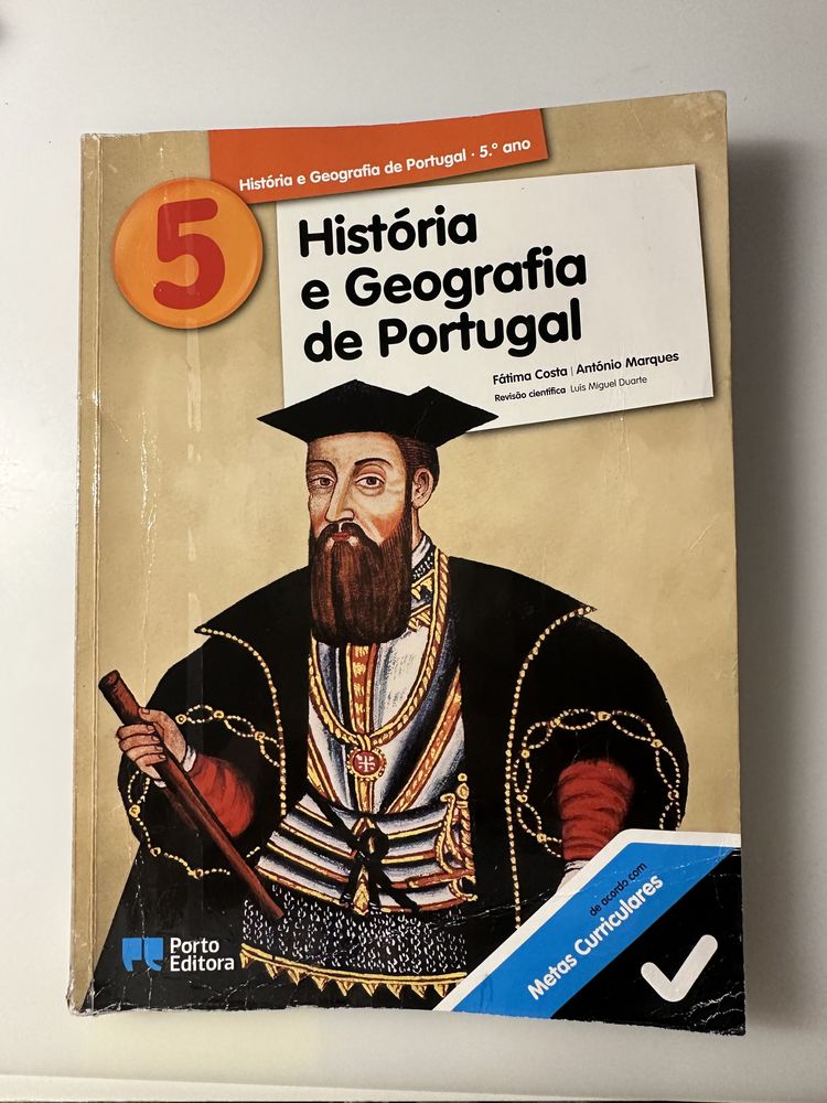 Manual História e Geografia de Portugal - 5.º Ano