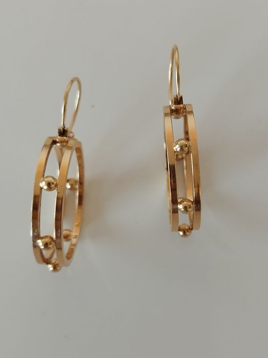 Argolas em ouro de 19,2kt
