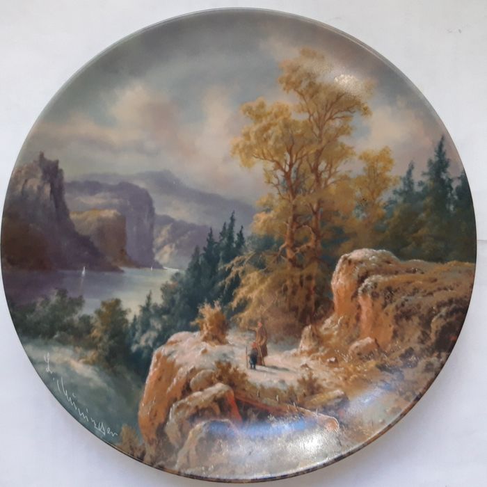 Коллекционная тарелка. Германия.