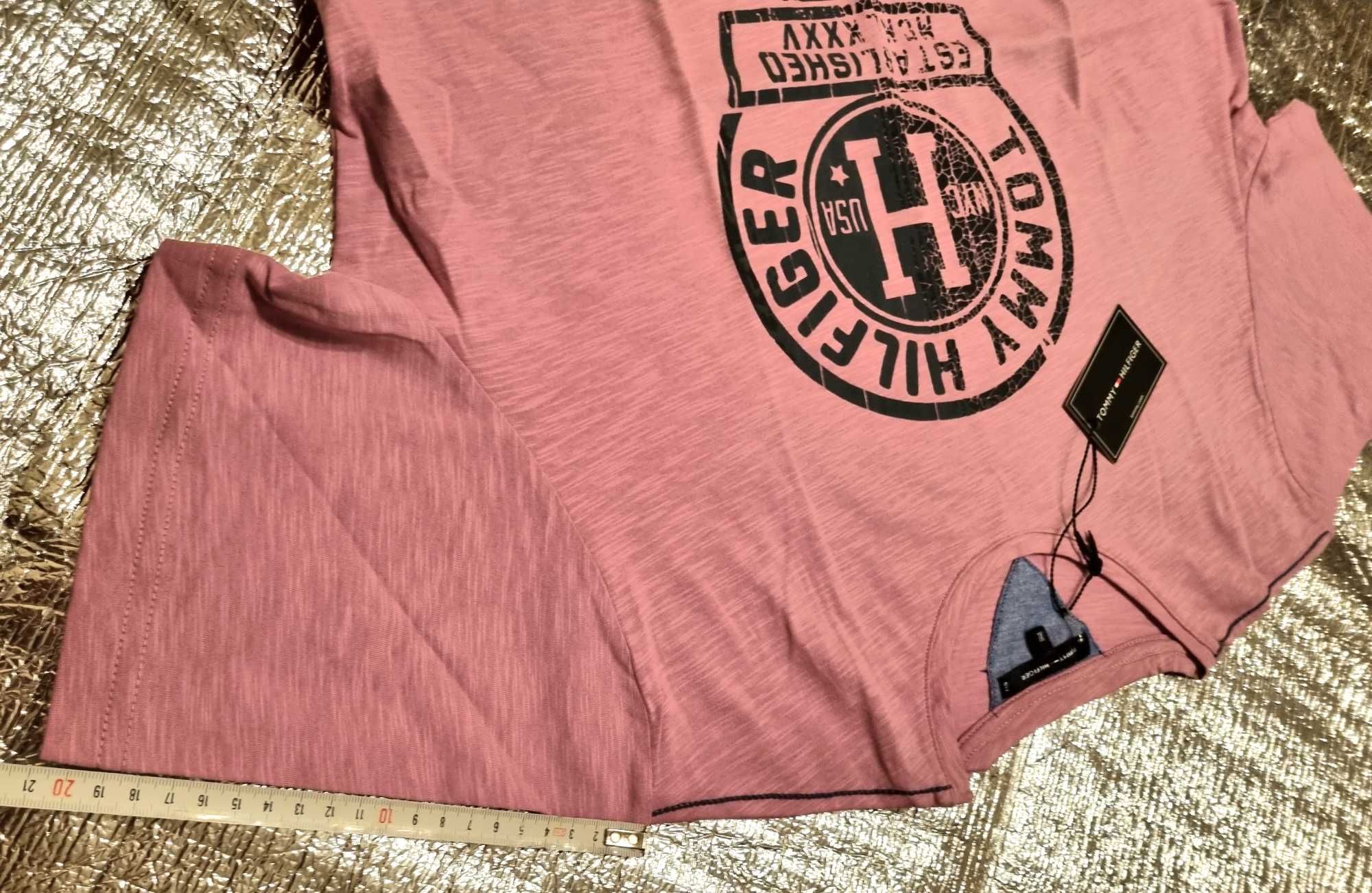 Nowa koszulka T-shirt Tommy Hilfiger piękny kolor prezent OKAZJA XL