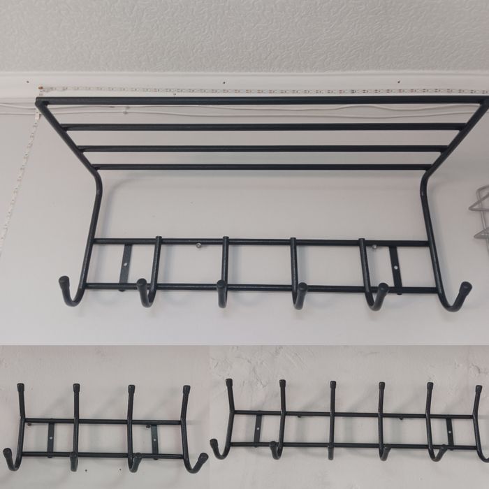 Вішалка гачки вешалка залізна железная на стіну для одягу одежды міцна