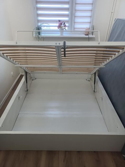 IKEA MALM Rama łóżka biały 160x200