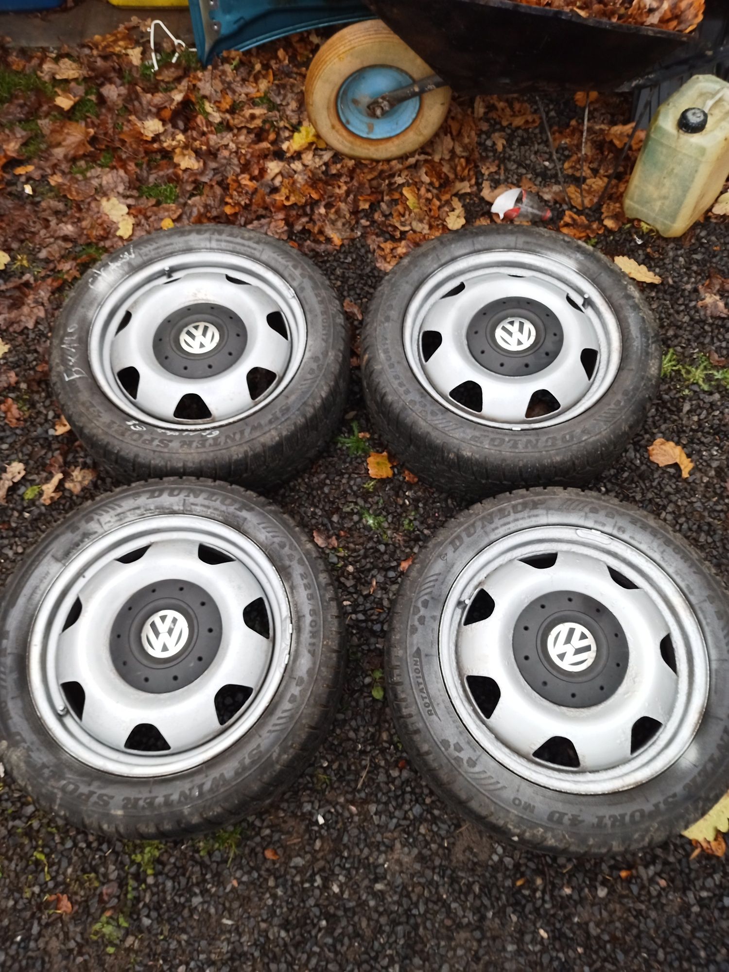 Felgi stalowe 5x120 R17 VW Volkswagen T5 T6 multivan crafter Komplet