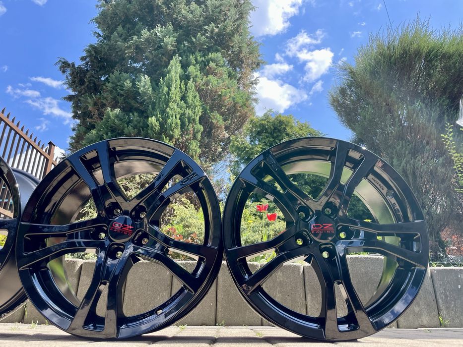 czarne vw 17 5x112 golf V VI seat leon skoda octavia audi a3 8p oz