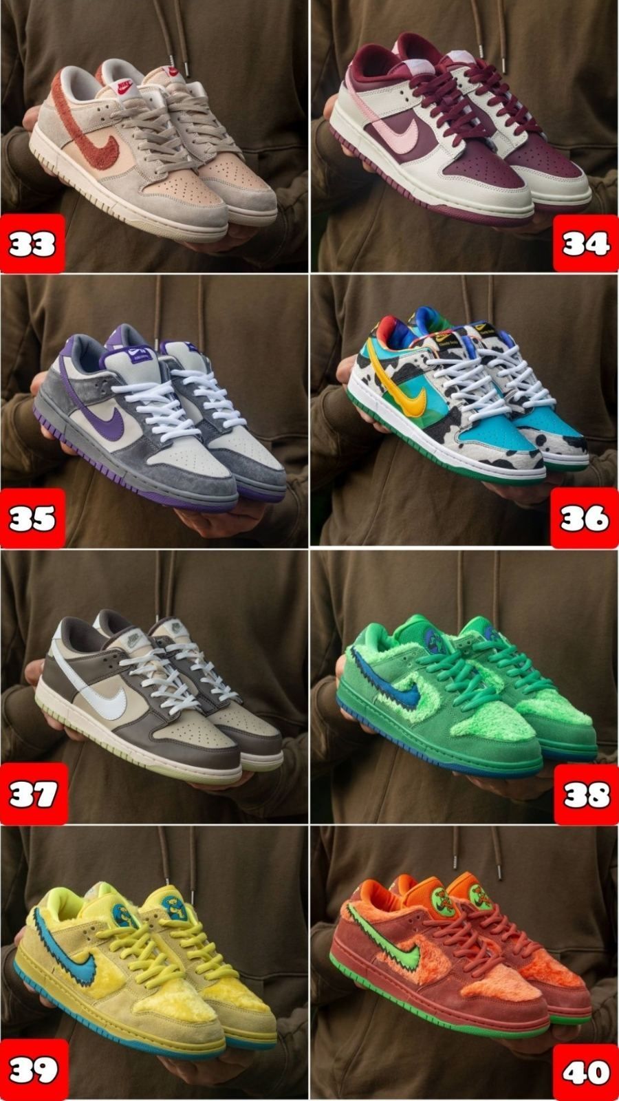 ПОНАД 100 КОЛЬОРІВ‼️ Кросівки Nike SB Dunk Low / 36-46 / Найк СБ Данк