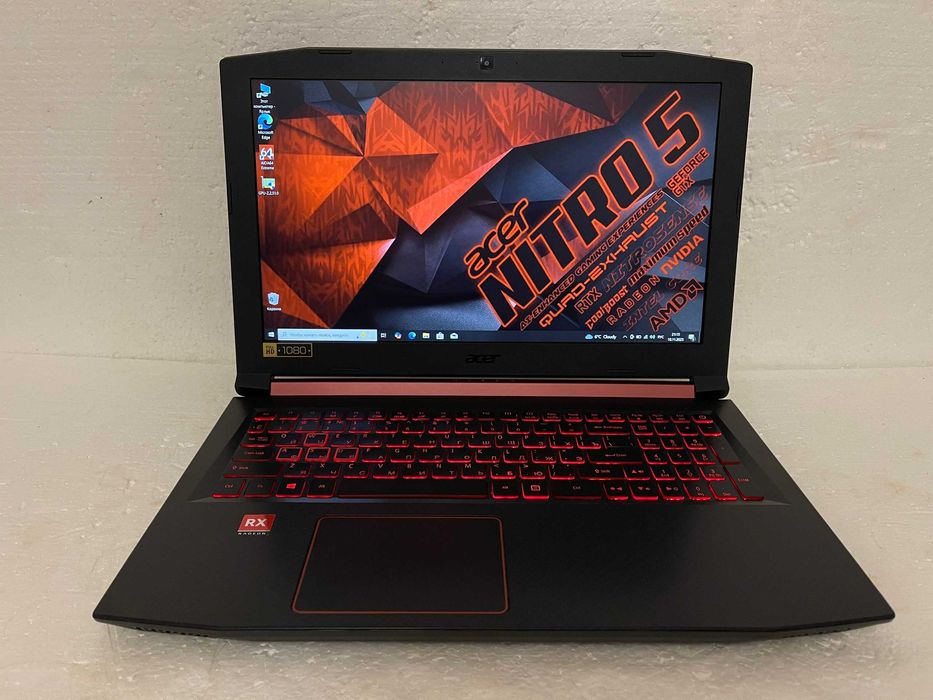 Игровой  ACER NITRO 5 + (RYZEN на 8" ЯДЕР)  + ТОП Видео RX  (4 ГБ)