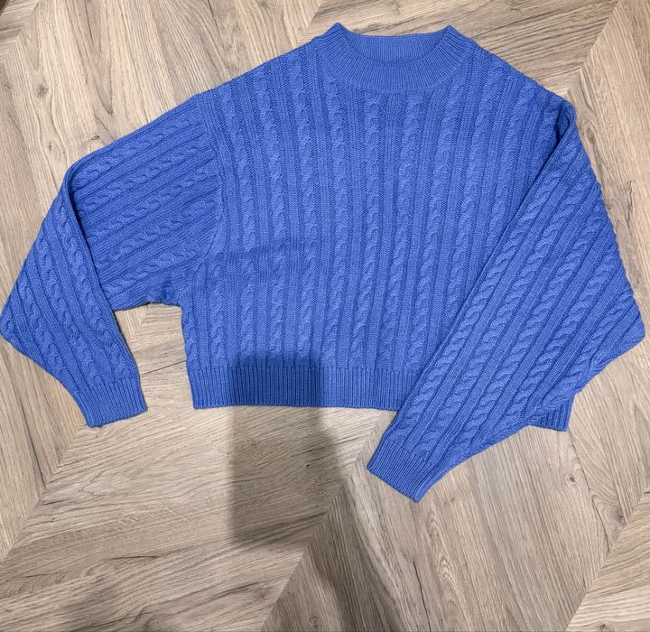 Свитер, джемпер, кофта вязанный укороченный