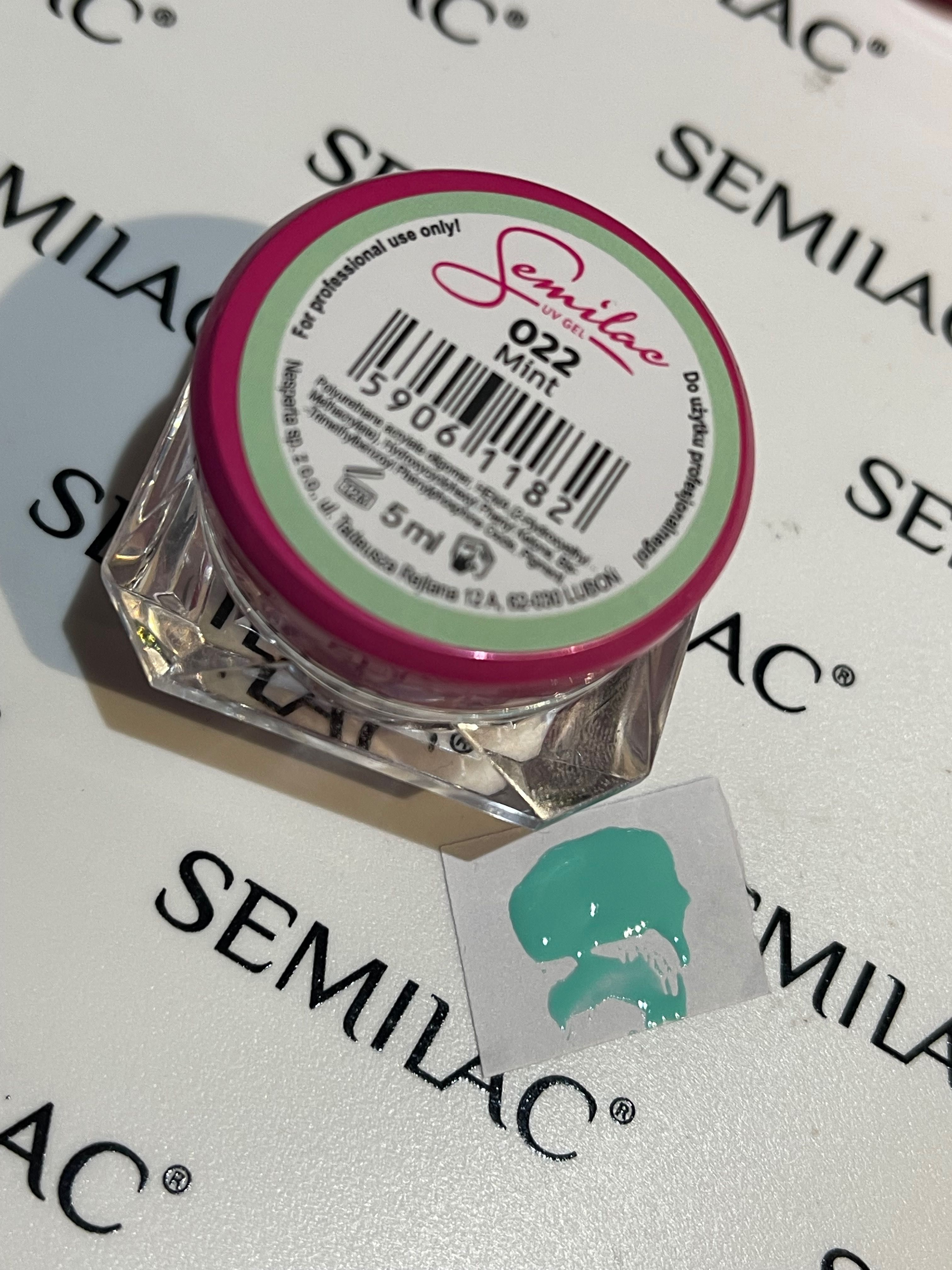 Semilac - żel do paznokci - 022 Mint