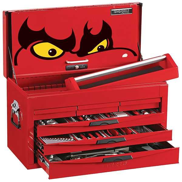 Bau Teng Tools com 140 ferramentas