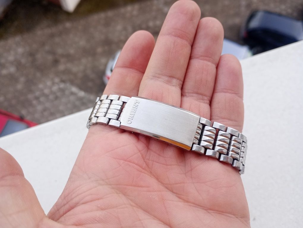 Błękit morski zegarek orient crystal japan ni seiko tissot citizen