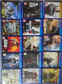 Varios jogos para consola PS4
