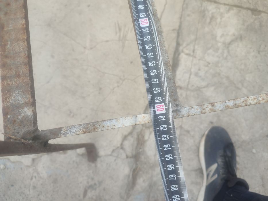 Ліжко каркас міцне метал, розмір 170 на  60, висота 80 до бильця