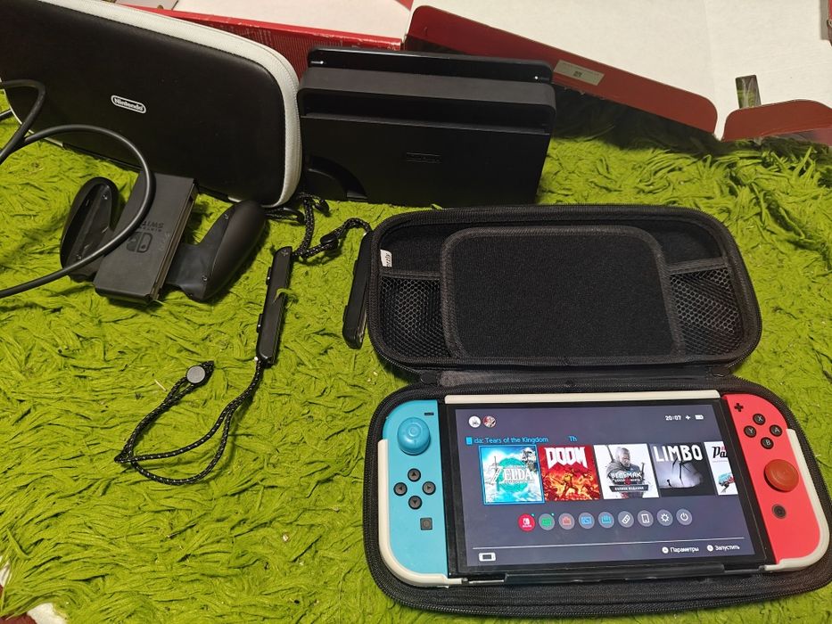 Nintendo switch oled, аксесуари