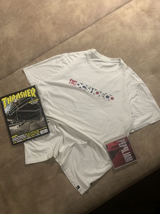 Vintage Dc DCSHOECOUSA t-shirt футболка sk8 rap hiphop x southpole y2k