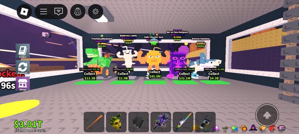 Продам Брейнротів у грі STEAL A BREINROT