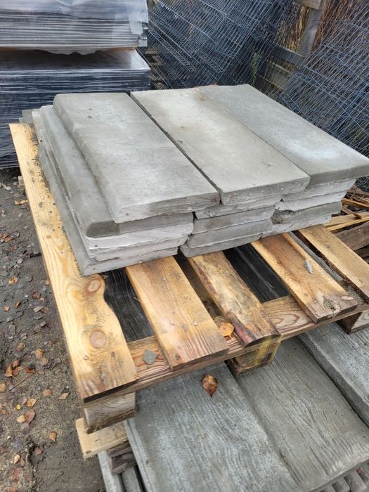 Płyty betonowe ogrodzeniowe 50x200 zbrojone na płot chodnik do garażu