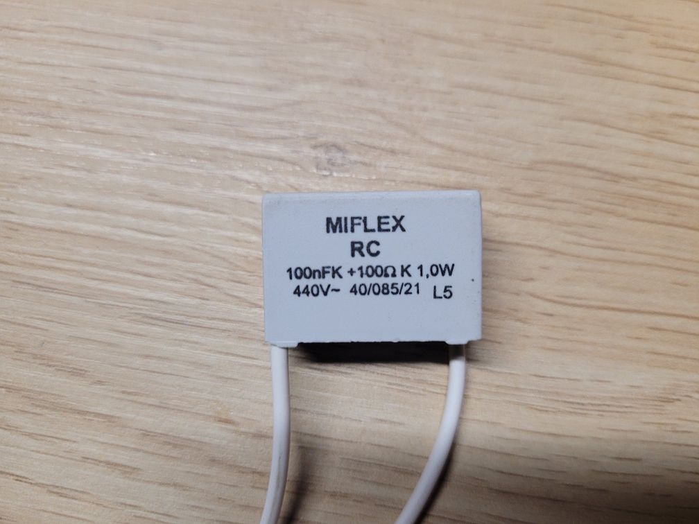 Miflex RC kondensator przeciw zakłóceniowy