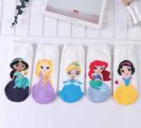 Детские носки принцессы Дисней, комплект  5 пар