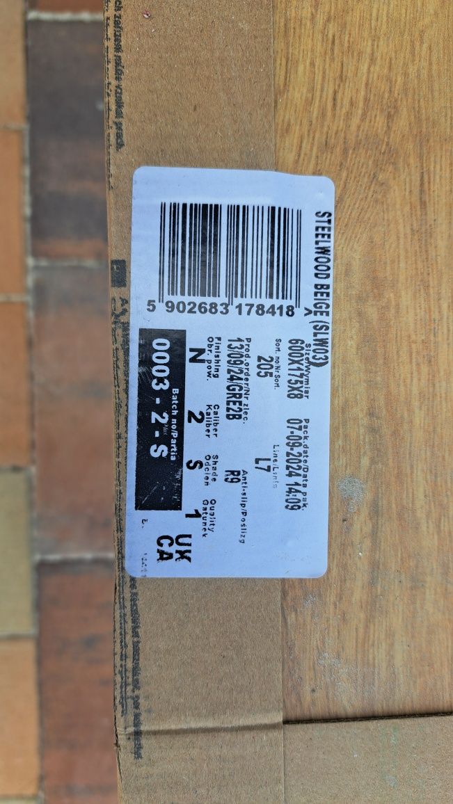 Oyginalny GRES 60x17,5 CERRAD