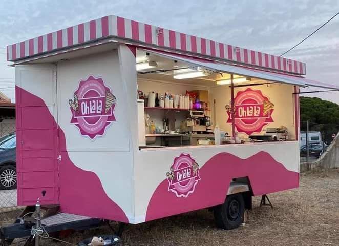 Roulote para venda ambulante